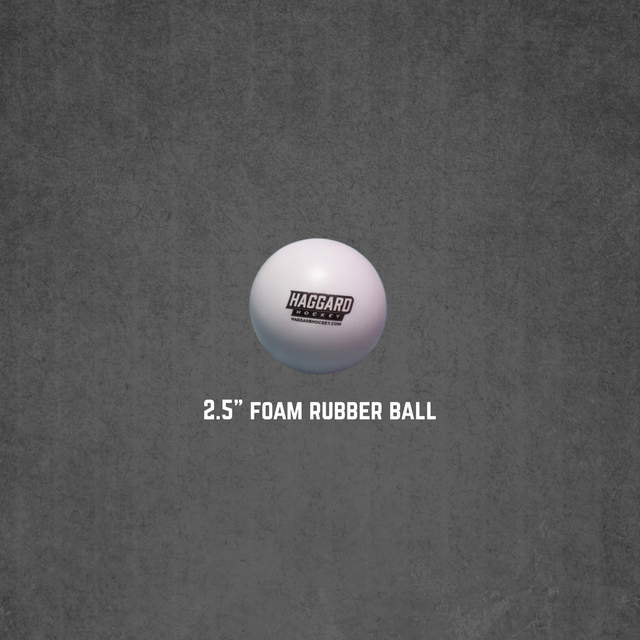 2 Pack - White Knee Hockey Ball