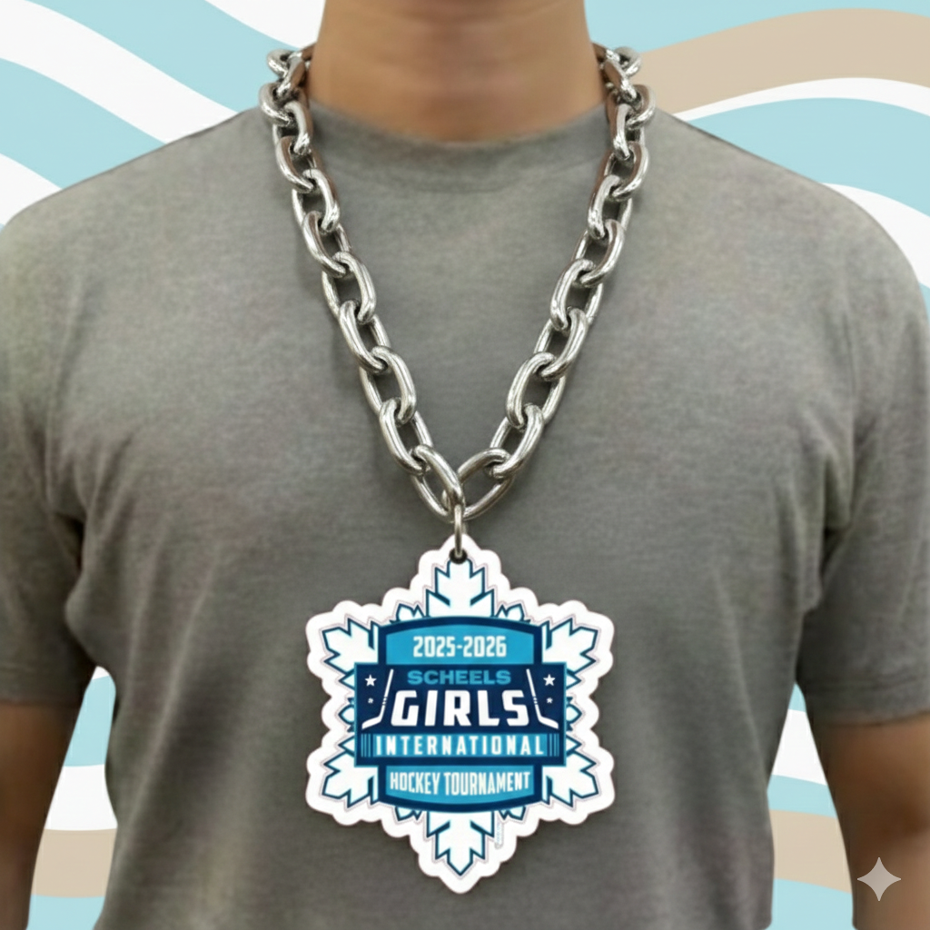 Big Logo Chain Necklace image 5