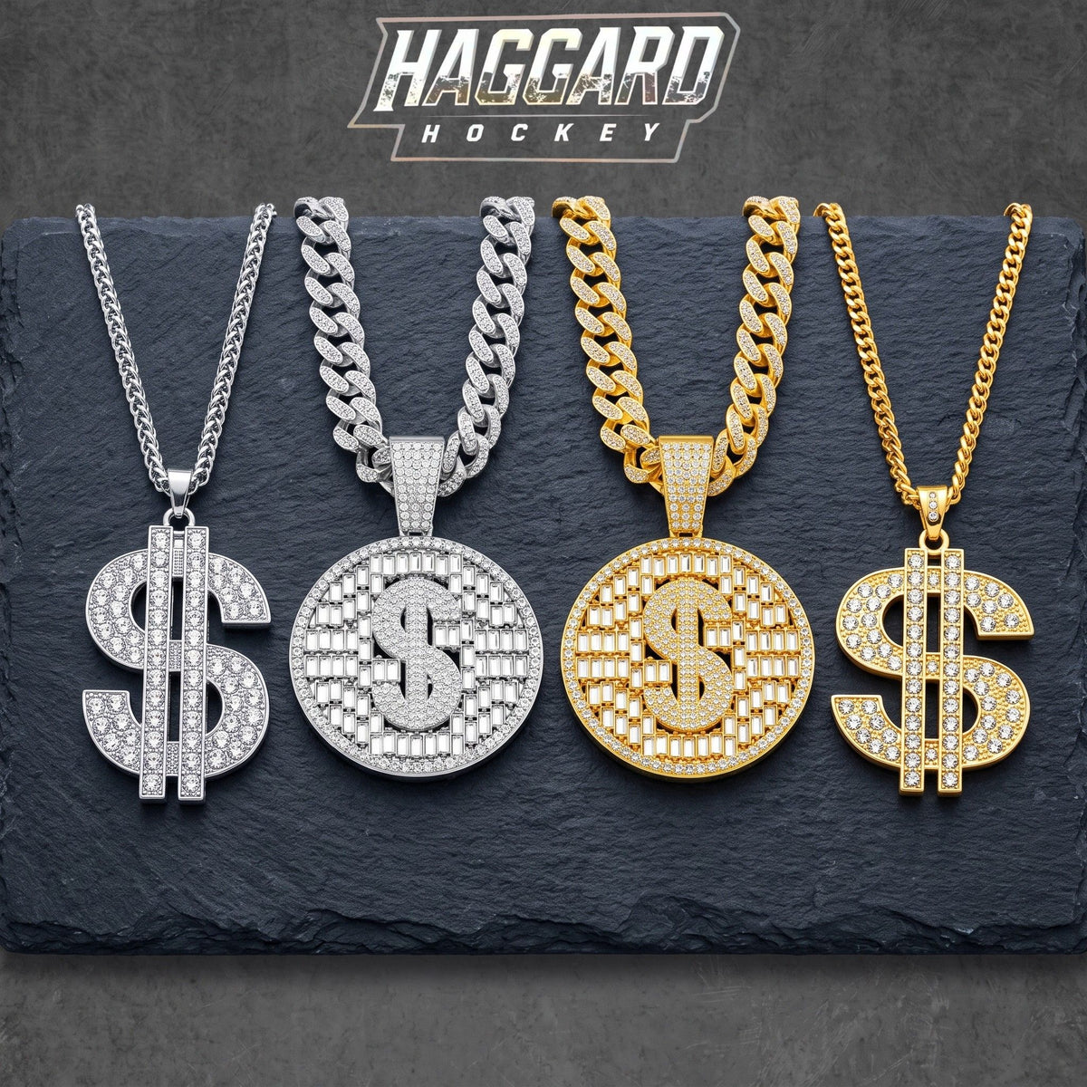 Dollar Sign Necklaces