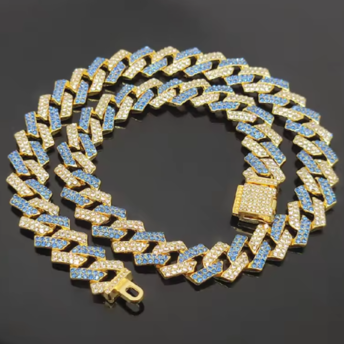 Cuban Link Necklace & Bracelet image 1