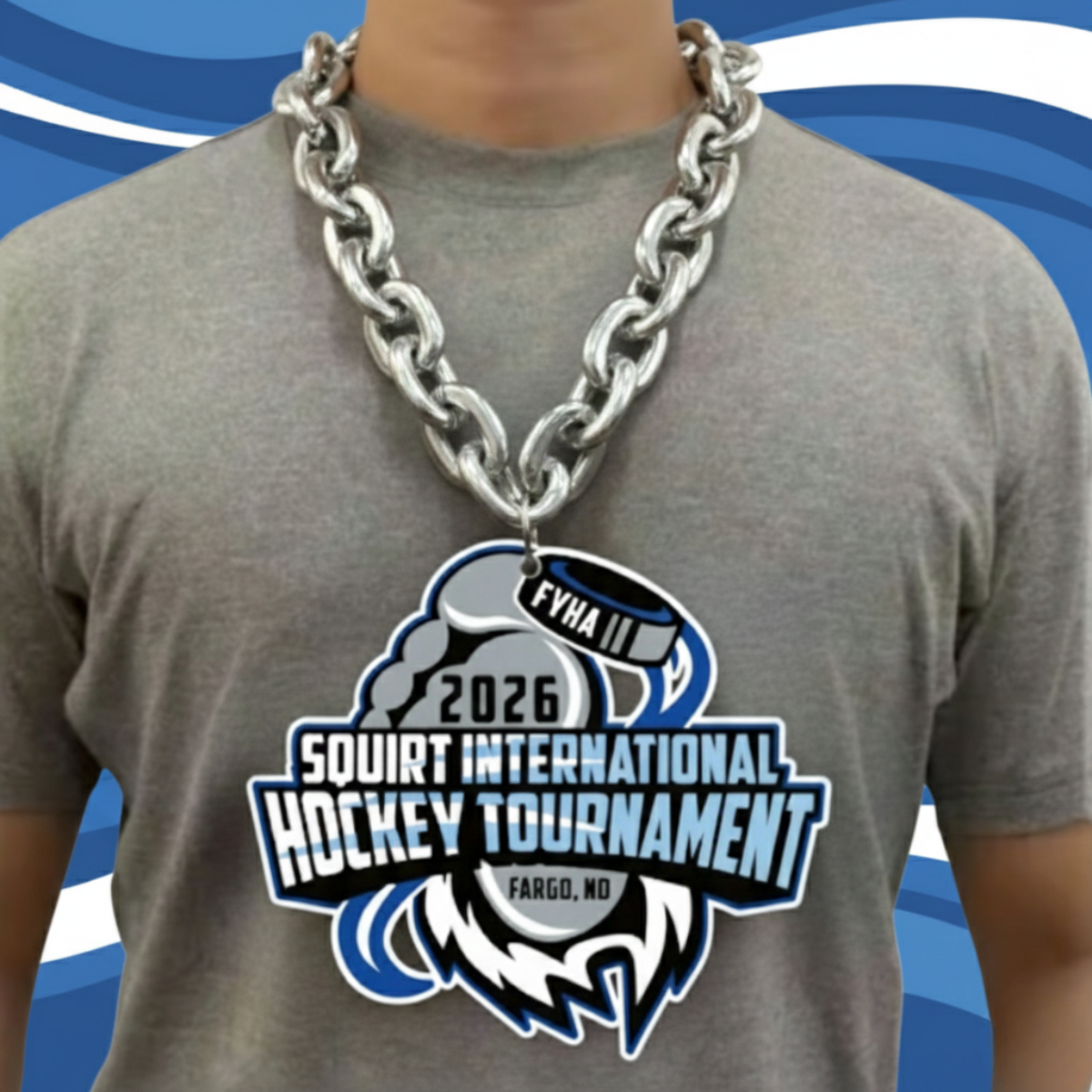 Big Logo Chain Necklace image 4