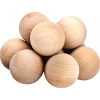2" Wood Stickhandling ball image 0