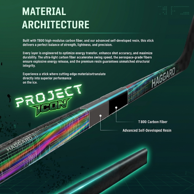 Project ICON Adult Hockey Stick