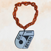 Big Logo Chain Necklace image 6